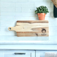 Thumbnail for Wooden Board - Hello.... Is it me your cooking for?