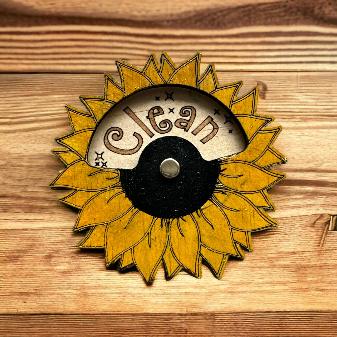 Dishwasher Disk - Colored - Sunflower