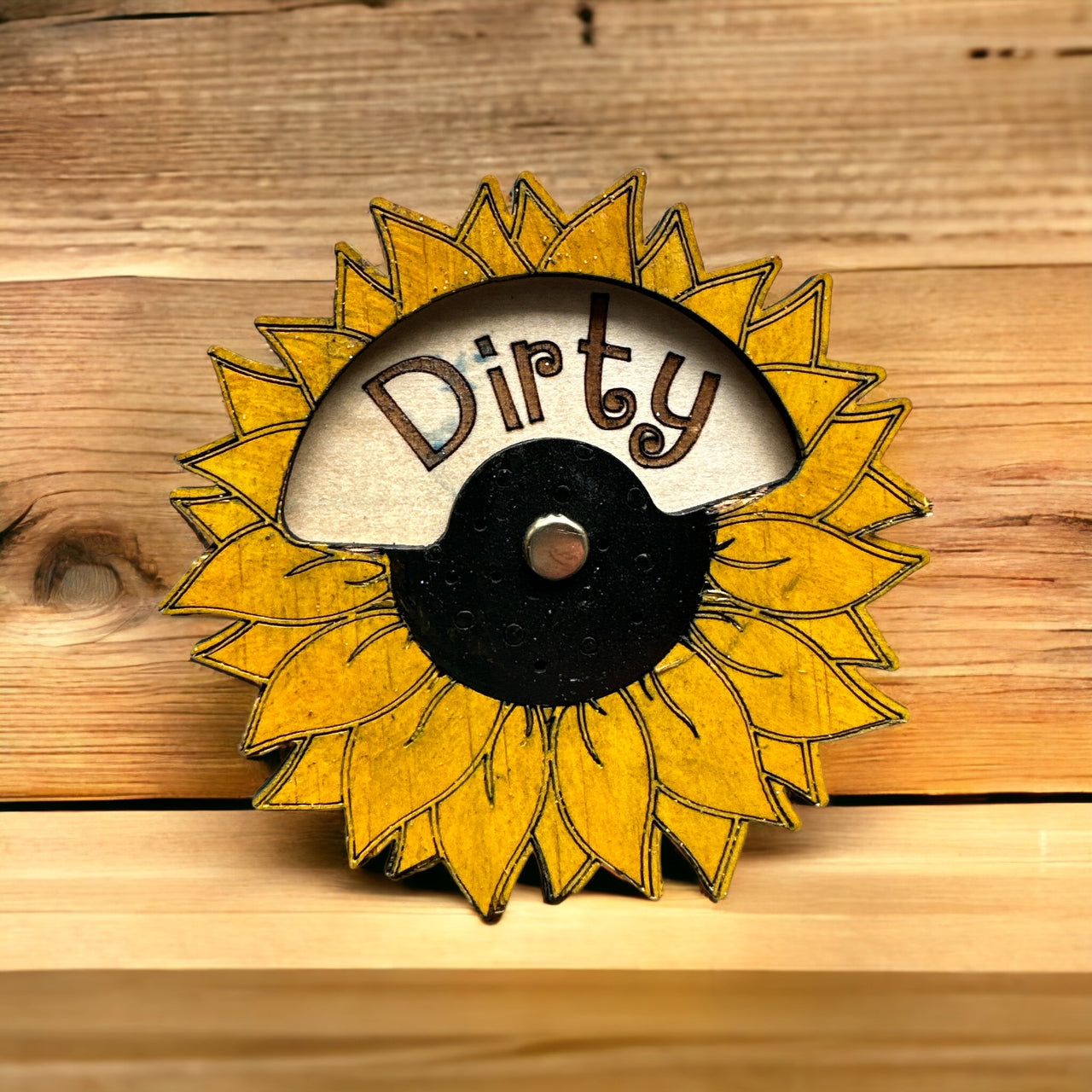Dishwasher Disk - Colored - Sunflower