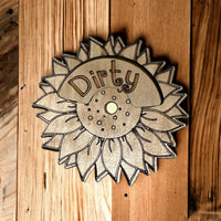 Thumbnail for Dishwasher Disk - Natural - Sunflower