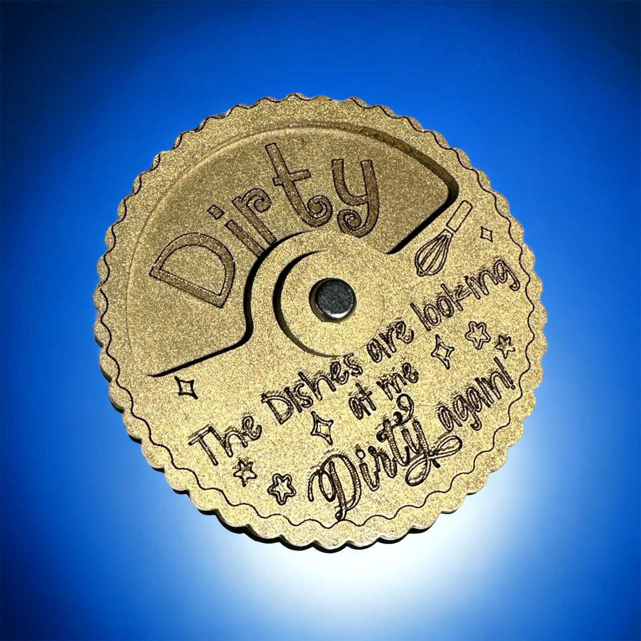 Dishwasher Disk - Gold