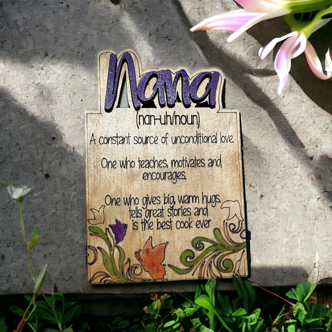 Mother Days Plaque for Nana