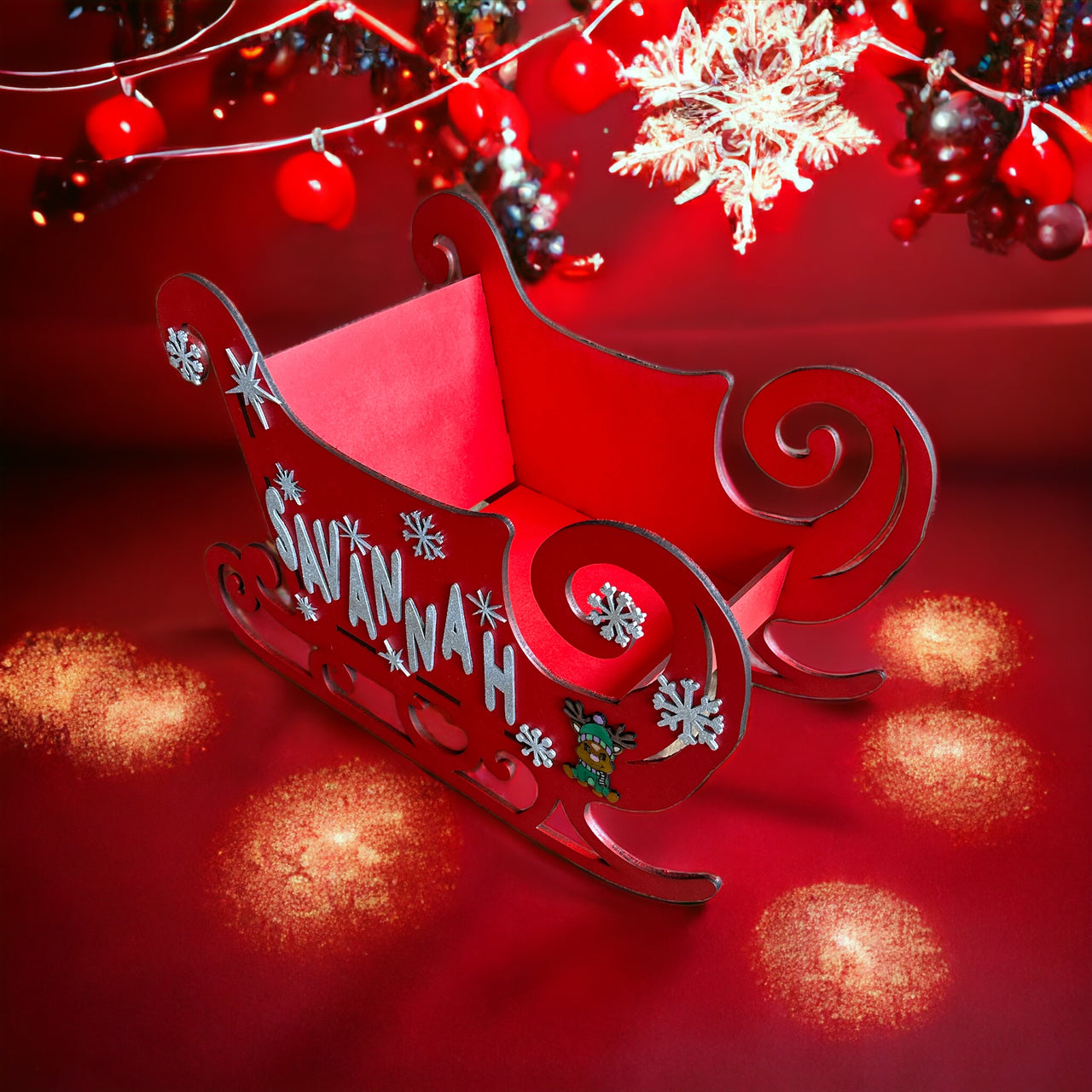 Santa’s Sleigh for Kids Presents
