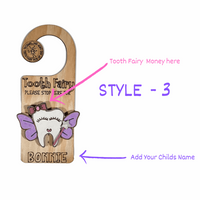 Thumbnail for Customised Tooth Fairy Door Hanger - Unicorn Fart Productions