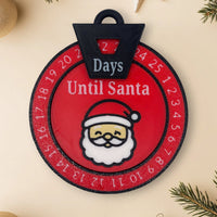Santa Countdown Ornament - Unicorn Fart Productions