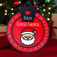 Santa Countdown Ornament - Unicorn Fart Productions