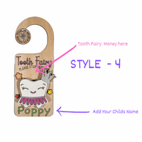 Thumbnail for Customised Tooth Fairy Door Hanger - Unicorn Fart Productions