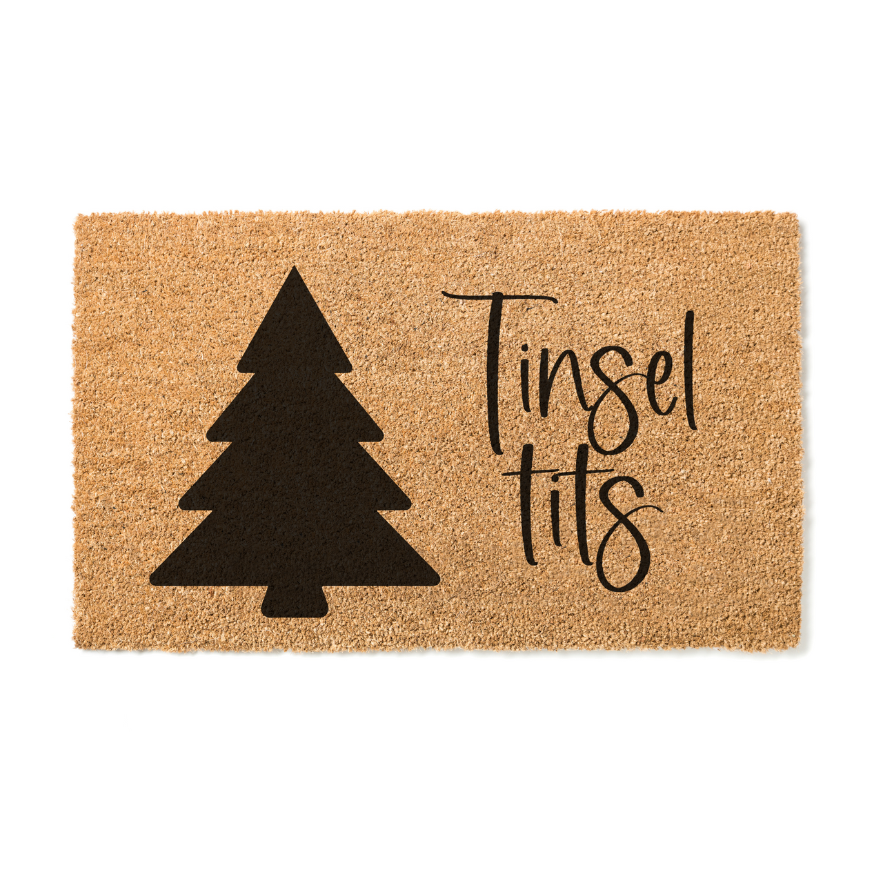 Tinsel Tits Doormat - Unicorn Fart Productions