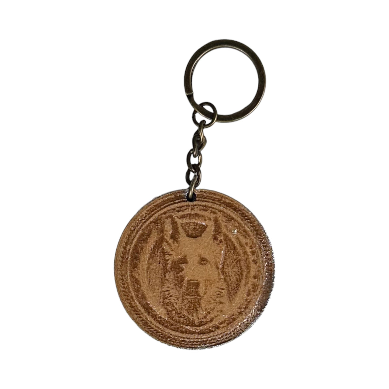 German Shepard 3D Dog Portrait Keychain - Unicorn Fart Productions