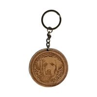 Thumbnail for Labrador Retriever 3D Dog Portrait Keychain - Unicorn Fart Productions