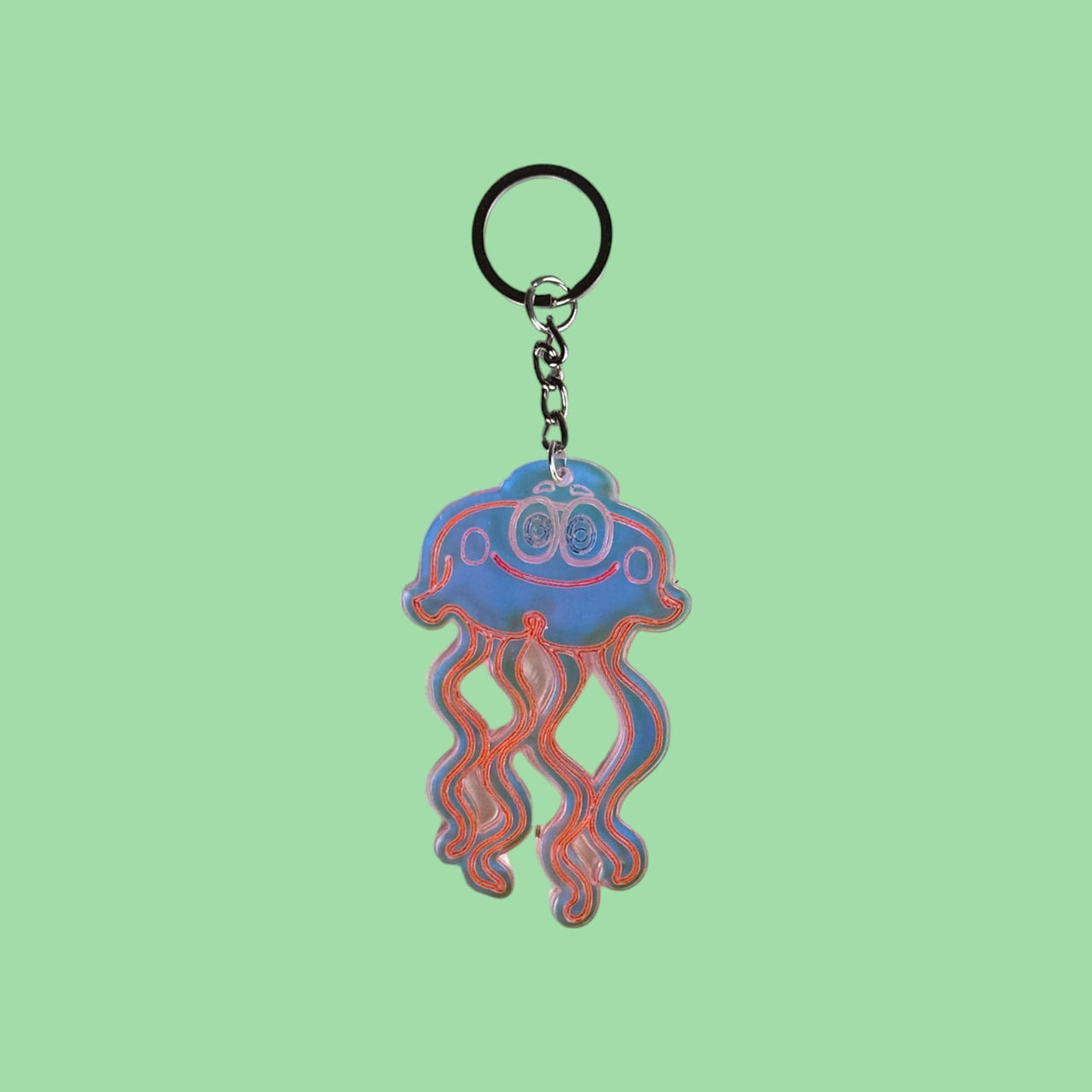 Jelly Fish Keychain - Unicorn Fart Productions