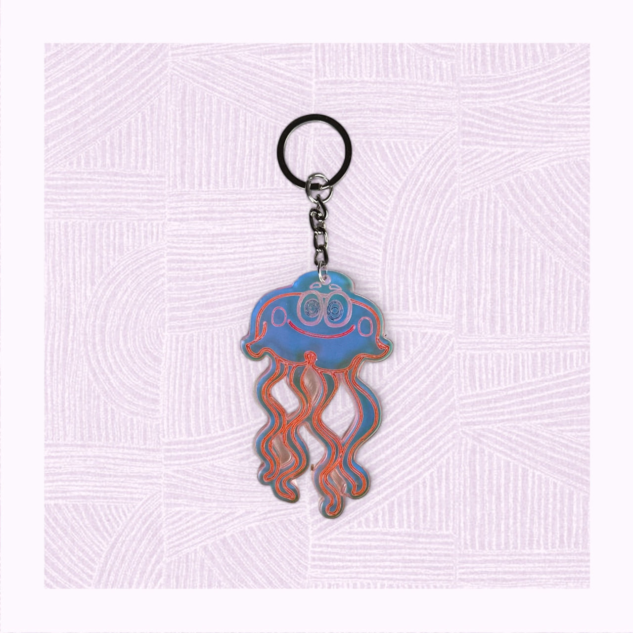 Jelly Fish Keychain - Unicorn Fart Productions