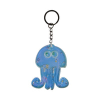 Jelly Fish Shaped Keychain - Unicorn Fart Productions