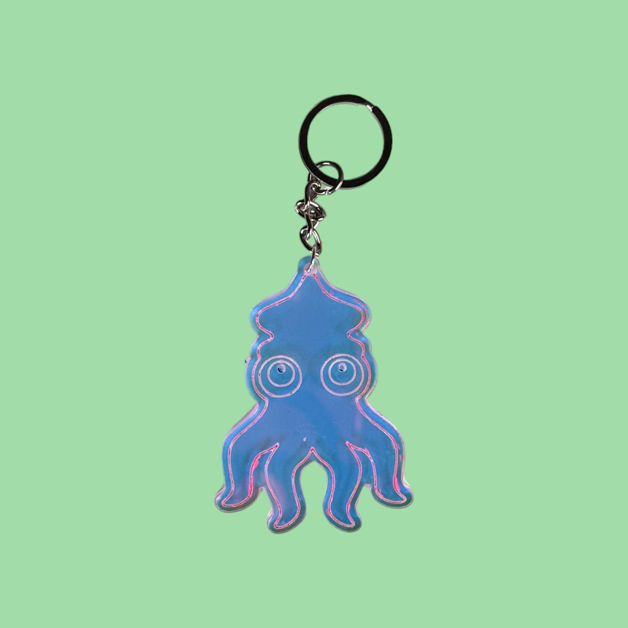 Octopus Shaped Keychain - Unicorn Fart Productions