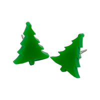 Thumbnail for Green Xmas Tree Earrings - Unicorn Fart Productions