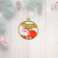 Thumbnail for Personalised Christmas Tree Decoration - Unicorn Fart Productions