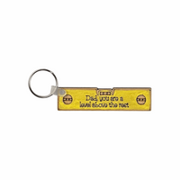 Dad you are a Level above the Rest... Fathers Day Keychain - Pick a Colour - Unicorn Fart Productions