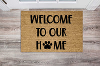Thumbnail for Door Mat - Welcome to our home