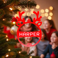 Personalised Xmas Ornament - Unicorn Fart Productions