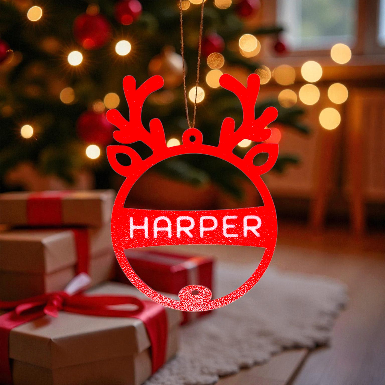 Personalised Xmas Ornament - Unicorn Fart Productions