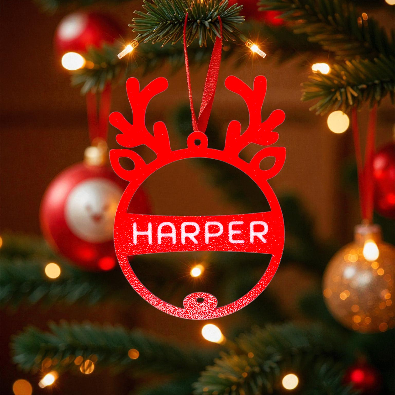 Personalised Xmas Ornament - Unicorn Fart Productions