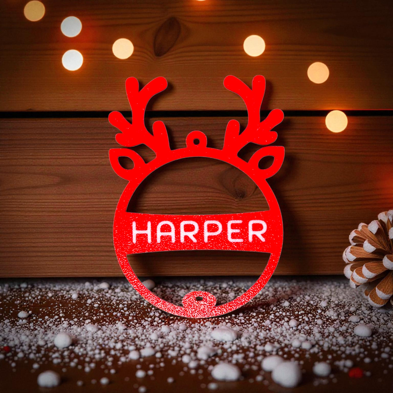 Personalised Xmas Ornament - Unicorn Fart Productions