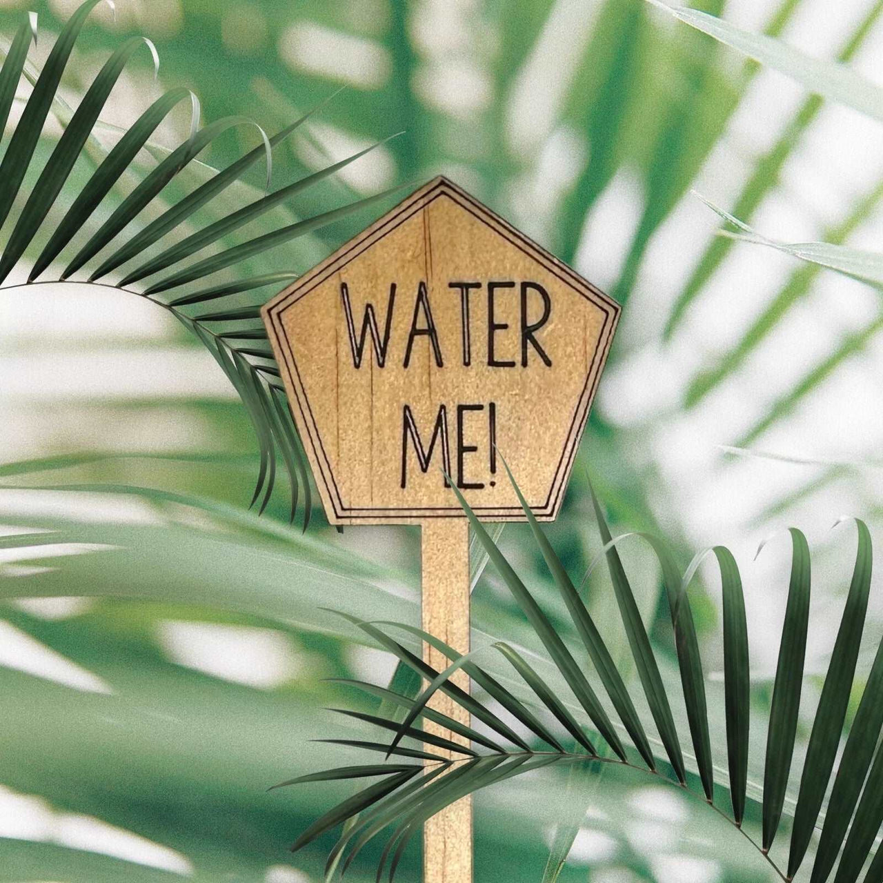 Funny Plant Stakes - WATER ME - Unicorn Fart Productions