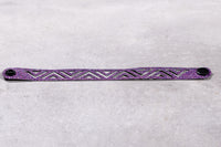 Thumbnail for Hand crafted Faux leather bracelet Purple V