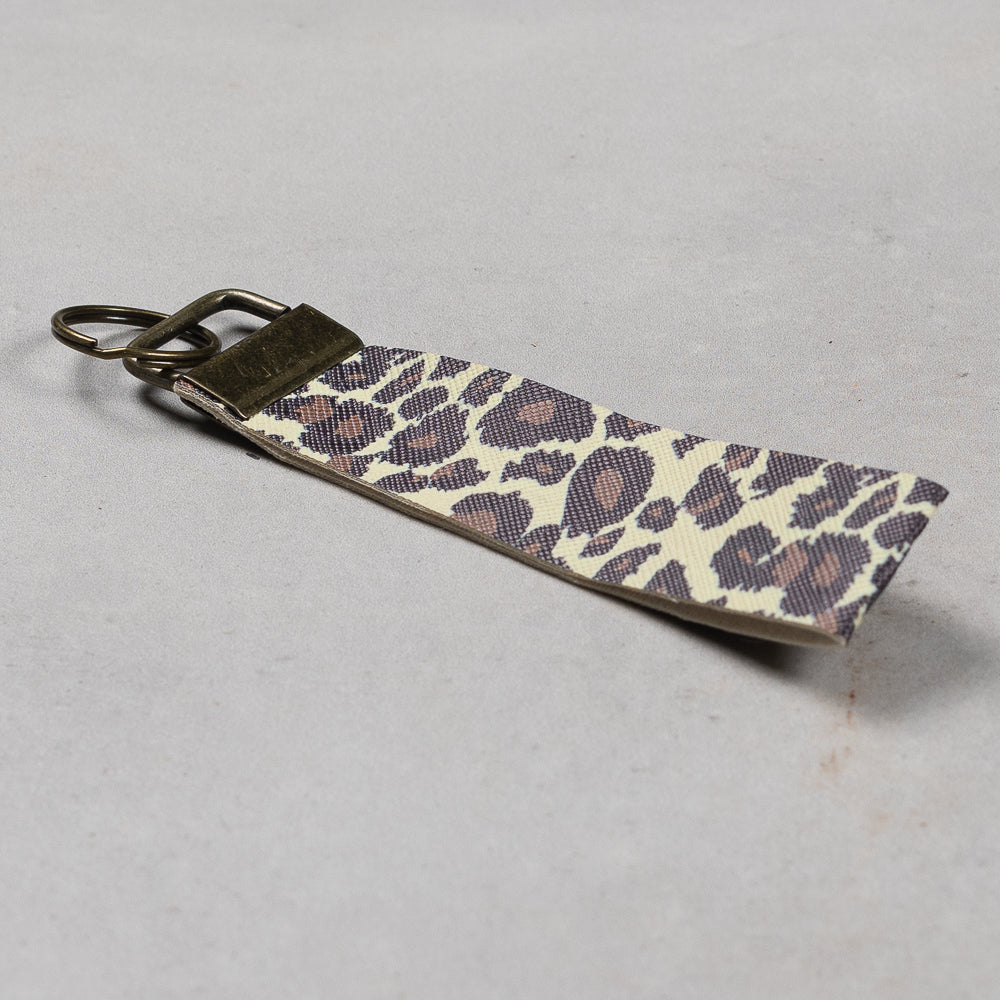 Hand crafted faux leather key chains - Style 11
