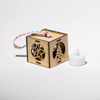 Thumbnail for Christmas Tea Light Ornament - Style 13