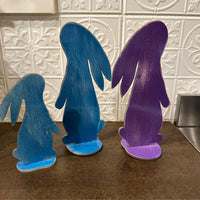 Standing Bunny Family Set - Unicorn Fart Productions